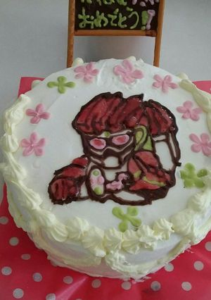 エグゼイドの誕生日ケーキ-レシピのメイン写真
