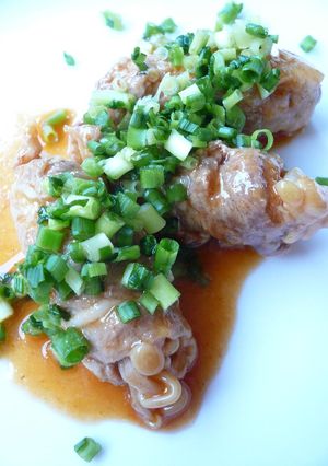 えのきだけの豚肉巻き 中華風。-レシピのメイン写真