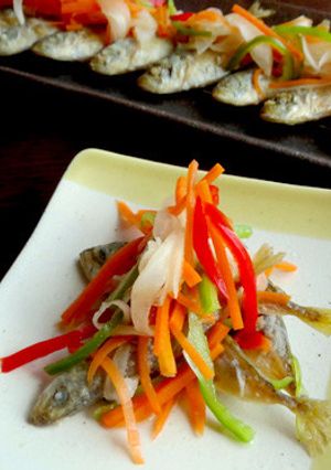 豆あじの南蛮漬け-レシピのメイン写真