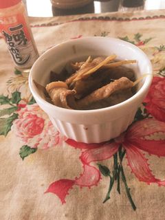 豚肉とゴボウのしぐれ煮-レシピのメイン写真