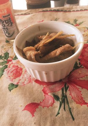 豚肉とゴボウのしぐれ煮-レシピのメイン写真