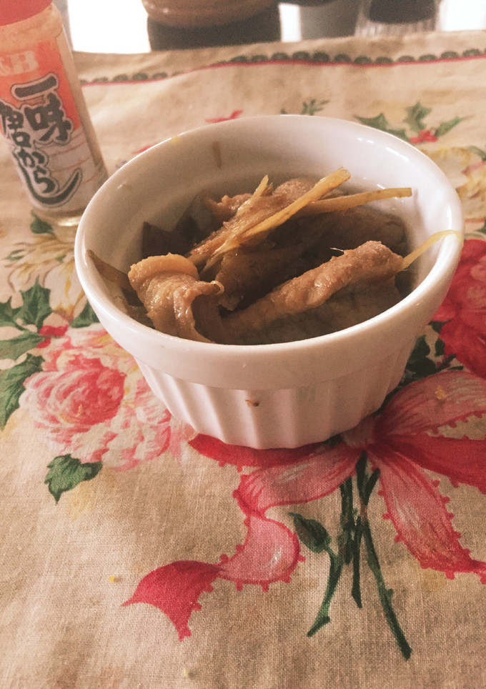豚肉とゴボウのしぐれ煮-レシピのメイン写真