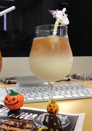 バイカラ—あまあまミルクティー-レシピのメイン写真