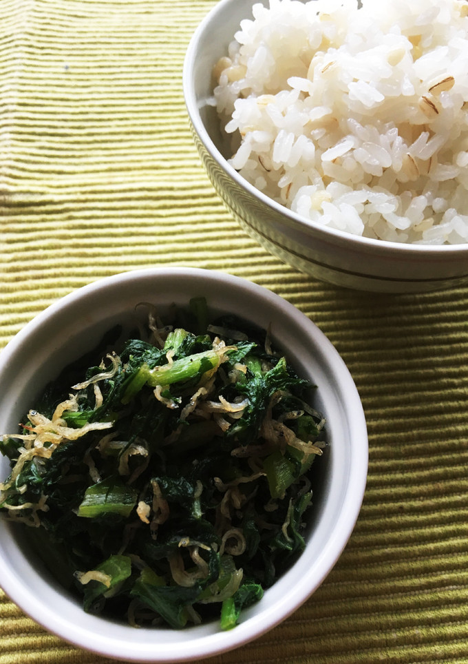 ごはんのお供♪♪大根葉とちりめんの佃煮-レシピのメイン写真