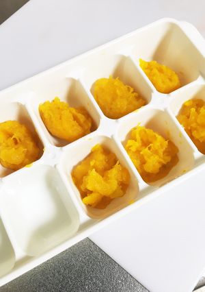離乳食初期かぼちゃペースト-レシピのメイン写真