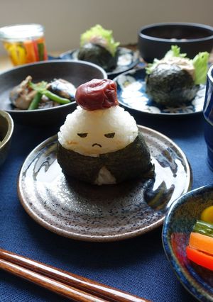 キャラおにぎり♪おにぎり番長♪皆を応援♪-レシピのメイン写真