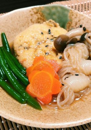 がんもどきとしらたきの優しい煮物♡-レシピのメイン写真