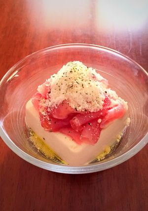 生ハムの冷奴-レシピのメイン写真