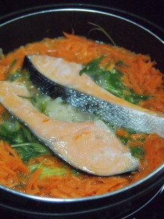 鮭と野菜の簡単鍋-レシピのメイン写真