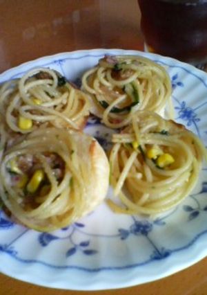 きのことほうれん草のスパトースト-レシピのメイン写真