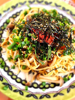 我が家の和風★きのこ明太子パスタ-レシピのメイン写真