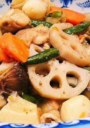 ⭐炊飯器で 和風煮物 筑前煮 簡単すぎ⭐-レシピのメイン写真