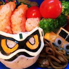 エグゼイド☆キャラ弁-レシピのメイン写真