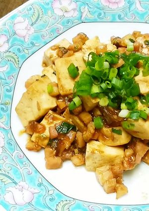 ベーコンで麻婆豆腐-レシピのメイン写真
