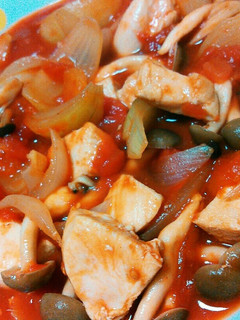 鶏むね肉のトマト煮-レシピのメイン写真