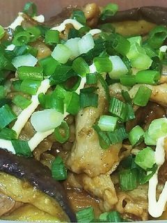 簡単!!豚肉と茄子で生姜焼き-レシピのメイン写真