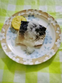レンジで3分!あっさり♪塩サバの酒蒸し-レシピのメイン写真