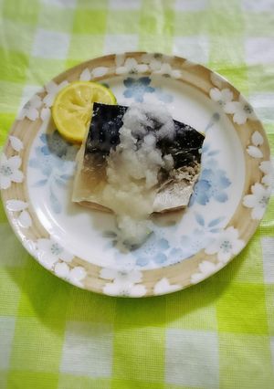 レンジで3分！あっさり♪塩サバの酒蒸し-レシピのメイン写真