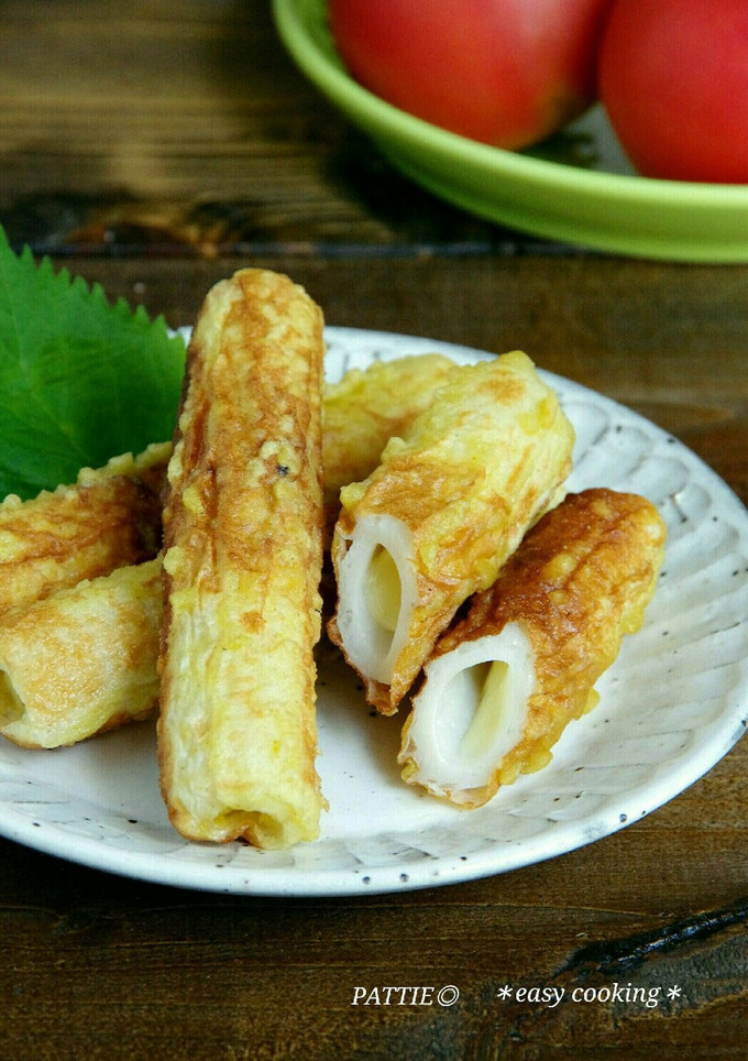 ☆簡単☆チーズちくわのカレー天ぷら-レシピのメイン写真