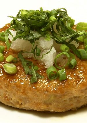 鶏つくねバーグ-レシピのメイン写真