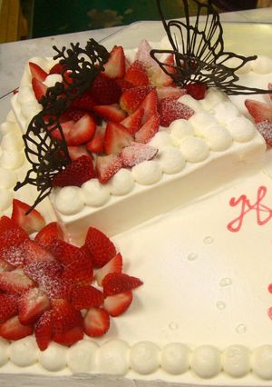 デコレーションパターン･･･チョコの蝶々-レシピのメイン写真