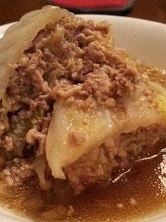白菜とひき肉の重ね蒸し-レシピのメイン写真