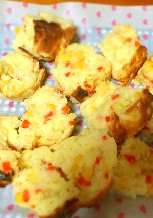 HMで簡単♪カルピスでお豆腐野菜パン♪-レシピのメイン写真