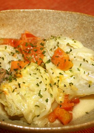 シャキ！ジュワ～豚バラ白菜ロール-レシピのメイン写真