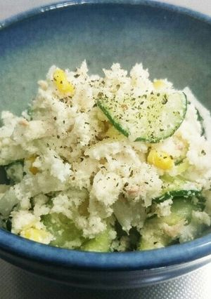 おからdeサラダ(アマニ油マヨ使用)-レシピのメイン写真