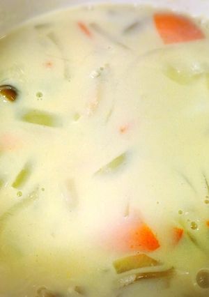 きのこの豆乳スープ^ ^-レシピのメイン写真
