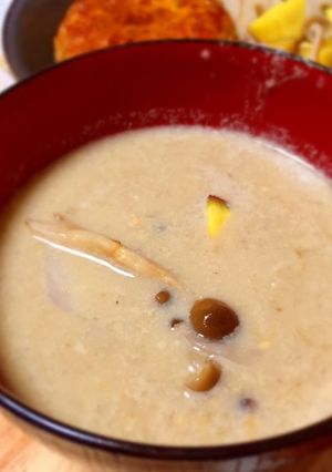 ミキサー不要！秋根菜の豆乳ポタージュ♪-レシピのメイン写真
