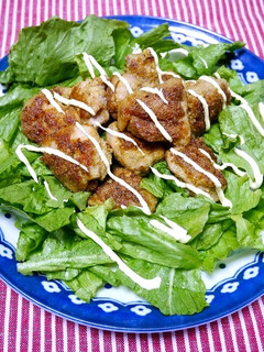 糖質制限!粉豆腐で美味しい揚げない唐揚げ-レシピのメイン写真