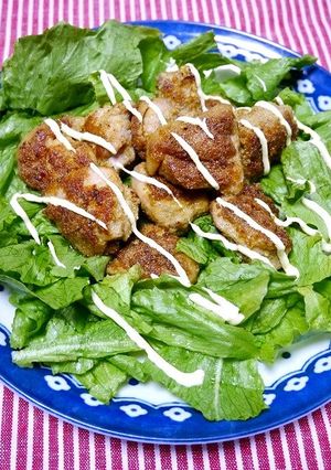 糖質制限！粉豆腐で美味しい揚げない唐揚げ-レシピのメイン写真