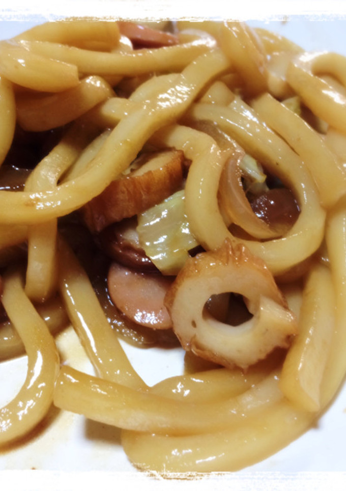 我が家の簡単♪醤油焼きうどん☆-レシピのメイン写真