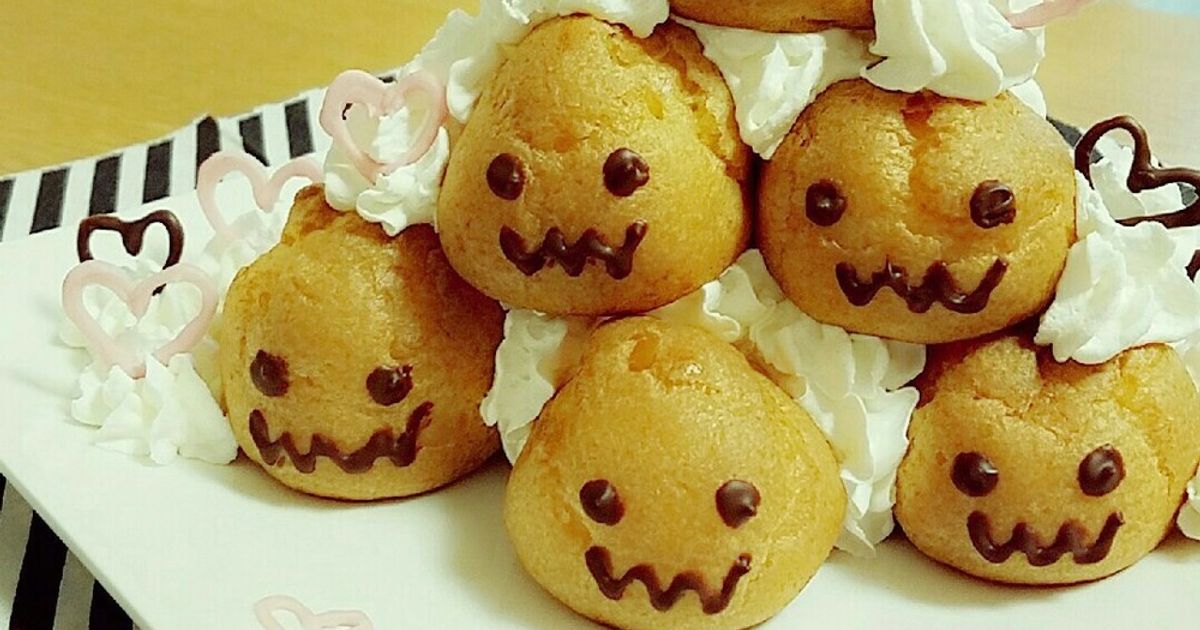 【パネルシアター/特大/完成品】ケーキを作ろう　#ハロウィン FK834 プチシューで簡単ハロウィンケーキ♪