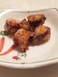 【割烹 黒龍】たこのピリ辛七味からあげ-レシピのメイン写真