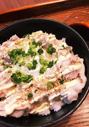 かんたんお昼に☆豚しゃぶ丼-レシピのメイン写真