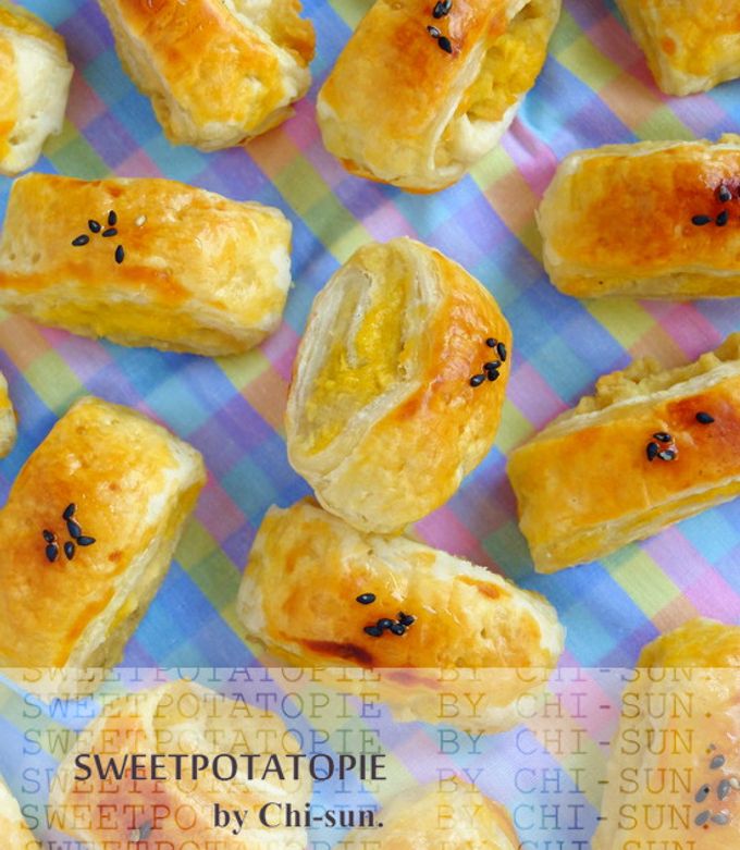 簡単可愛い♡スイートポテト・パイ！ by ち～sun 【クックパッド