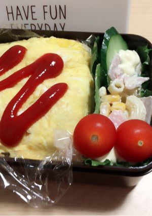 簡単オムライス お弁当にも-レシピのメイン写真