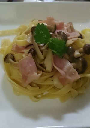 きのこ と ベーコン の 和風パスタ-レシピのメイン写真