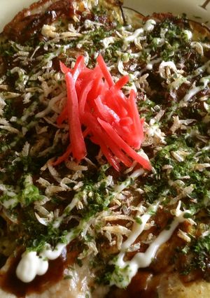 ナスでお好み焼き？！-レシピのメイン写真