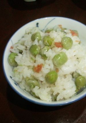 母のための❀おひとり様❀豆ごはん-レシピのメイン写真