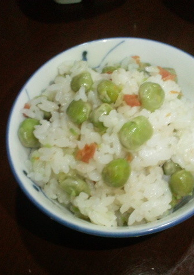 母のための❀おひとり様❀豆ごはん-レシピのメイン写真