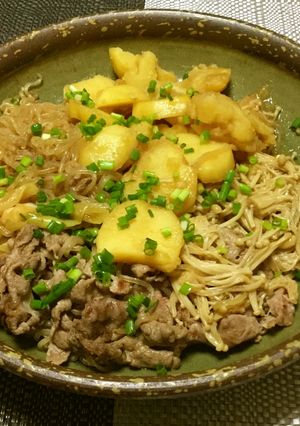 主役はじゃがいも☆こってりすき焼き煮-レシピのメイン写真