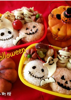 幼稚園❤️ハロウィン弁当-レシピのメイン写真