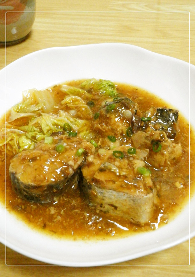 さばの水煮缶と白菜の麻婆煮♪-レシピのメイン写真