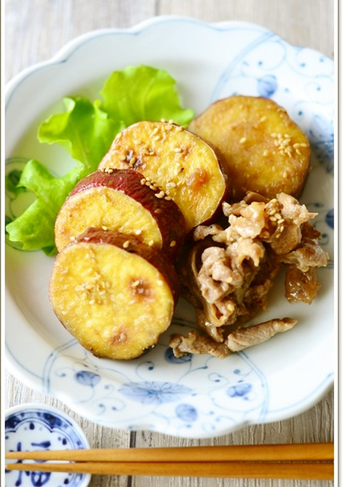 豚肉とさつま芋の照り焼き【作り置き】-レシピのメイン写真