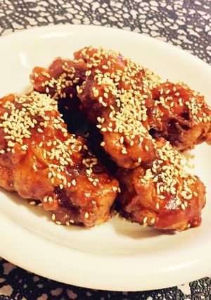糖質制限◆手羽元で甘辛ヤンニョムチキン-レシピのメイン写真