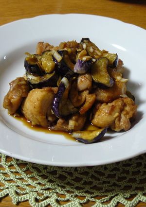 秋茄子で！鶏もも肉と茄子の揚げびたし-レシピのメイン写真