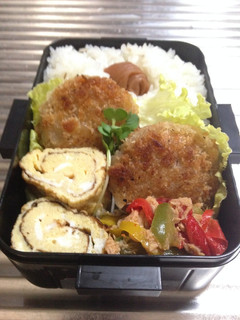 お弁当73★2016.9.28(ピーマン-レシピのメイン写真